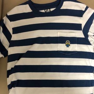 Uniqlo Minion Stripped Tee